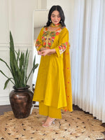 Pure cotton premium embroidery suit set