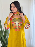 Pure cotton premium embroidery suit set