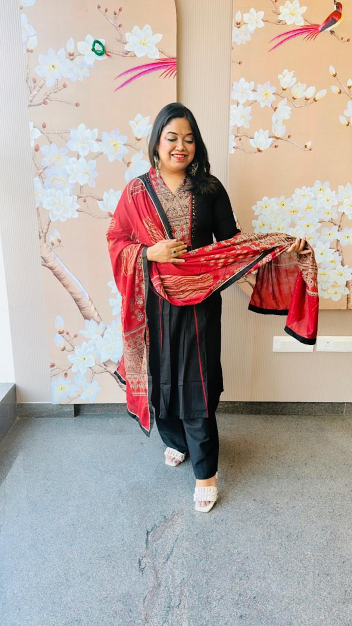 Pure cotton full suit set