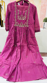 Beautiful Mul cotton Anarkali suit set