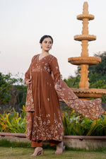 Pure cotton digital printed suit set