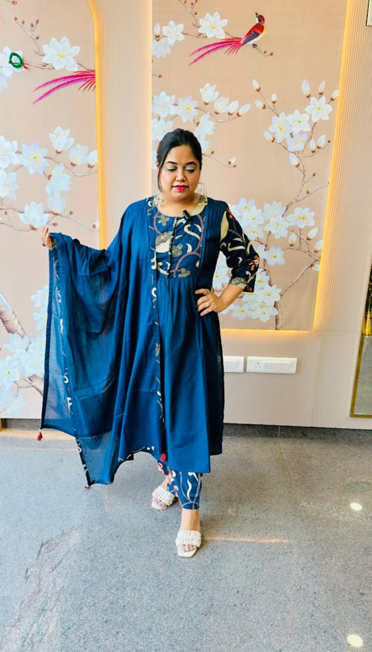 Pure cotton full suit set