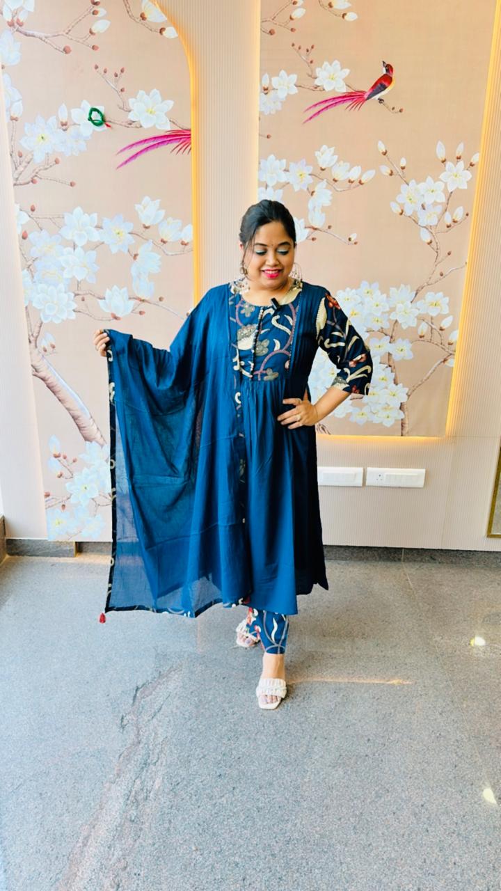 Pure cotton full suit set