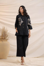 Cotton embroidered Co ord