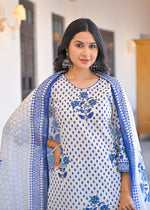 Pure cotton full suit set with Plazo pants