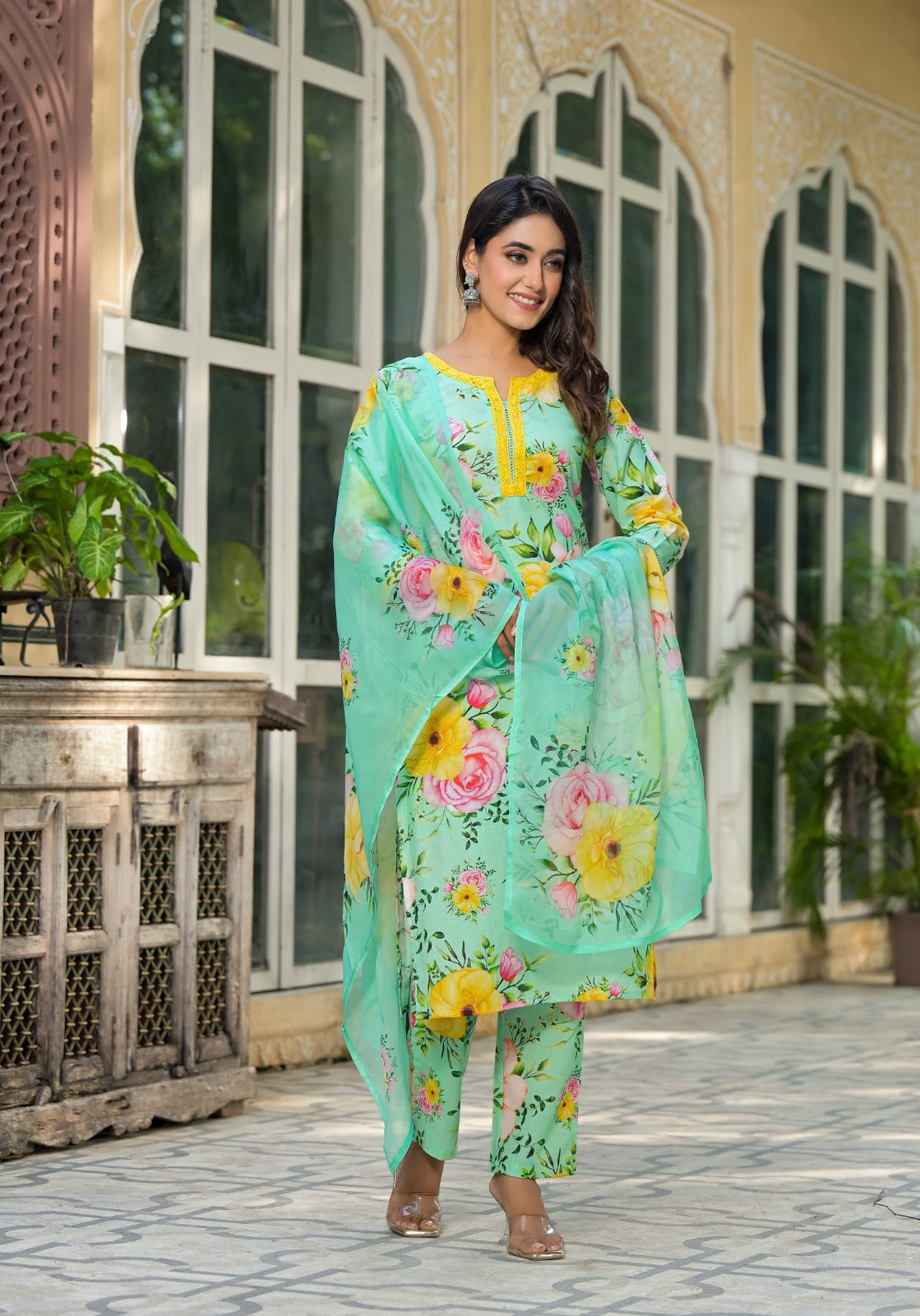 Pretty cotton suit set