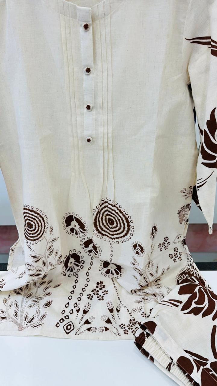 Pretty flex cotton co ord in mouse