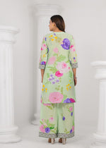 Beautiful cotton co ord in mint green