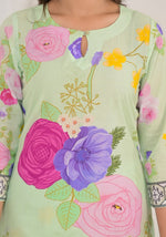 Beautiful cotton co ord in mint green