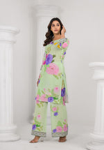 Beautiful cotton co ord in mint green