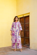 Floral elegance smart co ord set