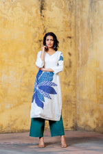 Linen cotton lining full suit