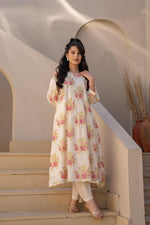 Effortless chic co ord set with floral print