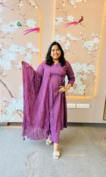 Beautiful Angrakha cotton suit set