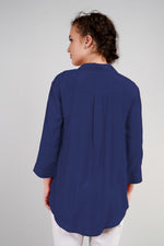 Embellished smart premium Muslin shirt