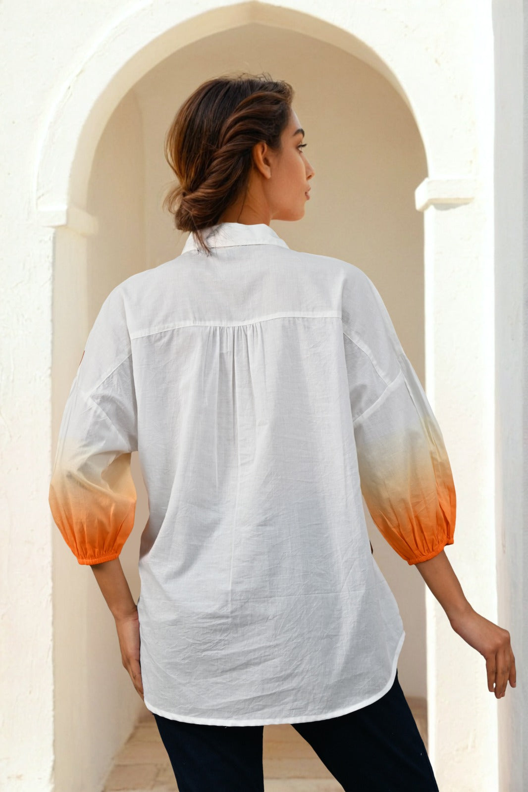 Beautiful cotton digital printed shirt