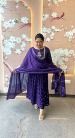 Restocked on high demand ! Mul cotton Zari embroidered in most pretty colour (comfort fit)