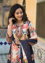 Super smart digital print cotton suit set