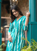 Super wow cotton digital print kurta pant