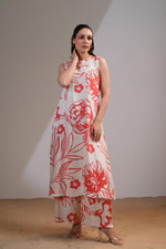 Russian crepe sleeveless co ord set (extra sleeves available)