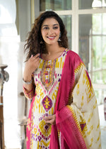 Super smart digital print cotton suit set