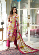 Super smart digital print cotton suit set