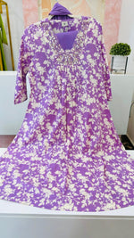 Pure cotton V neck suit set