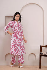 Smart cotton V neck co ord