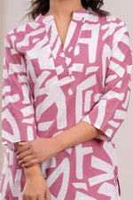 Smart cotton V neck co ord