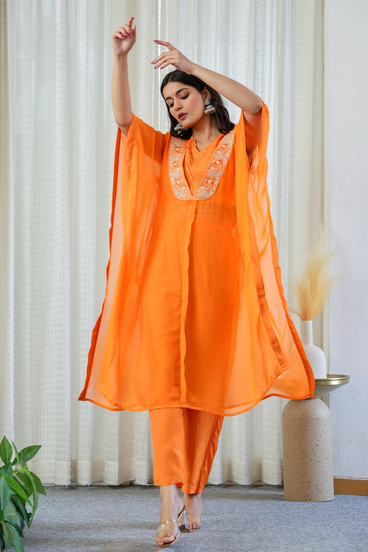 Summer perfect pretty pretty orgenza kaftan set