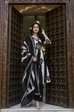 Pure cotton stylish neck and with tie up style gorgeous cotton suit