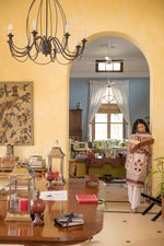 Smart Russian silk suit set