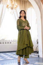 Super pretty embroidered Mul Chanderi