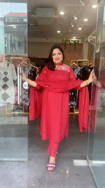 Best selling is restocked on high demand ! Pure cotton embroidered suit set