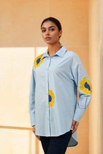 Premium cotton appliqué work shirt