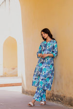 Smart cotton Plazo set