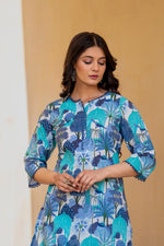 Smart cotton Plazo set