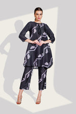 Mul silk digital printed co ord
