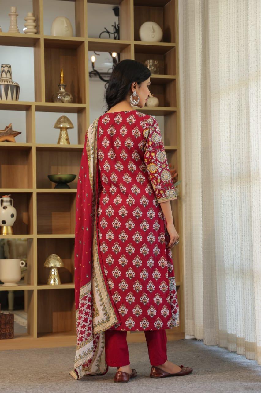 Pretty cotton suit set