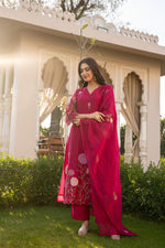 Super pretty embroidered Mul Chanderi