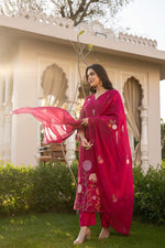 Super pretty embroidered Mul Chanderi