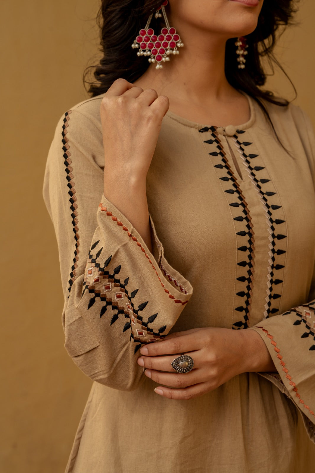 Designer Pakistani pattern kurta pant