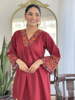 Pretty pretty cotton embroidered co ord set