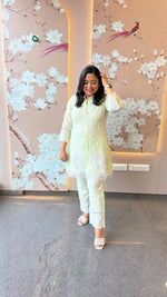 Pretty Shifli lining co ord set in green