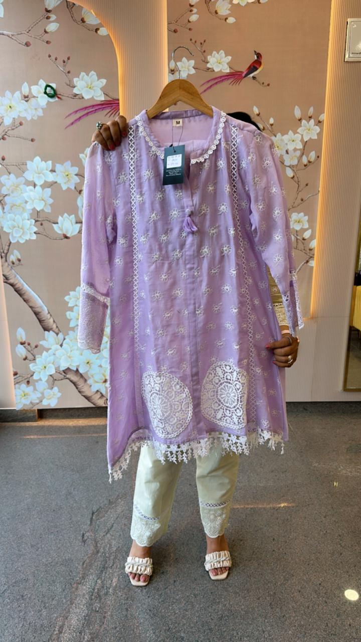 Pretty Shifli lining co ord set in purple