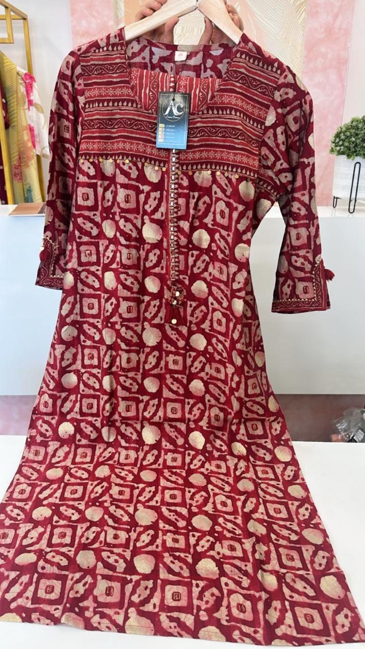 Muslin two piece set