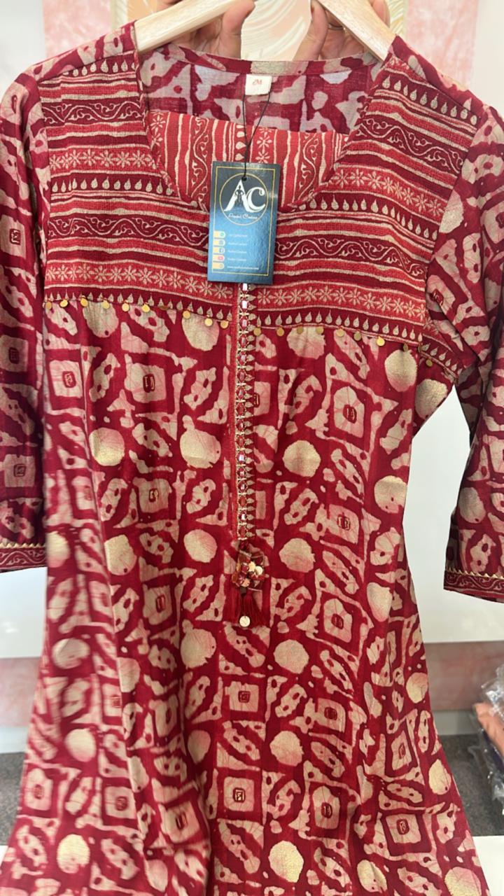 Muslin two piece set