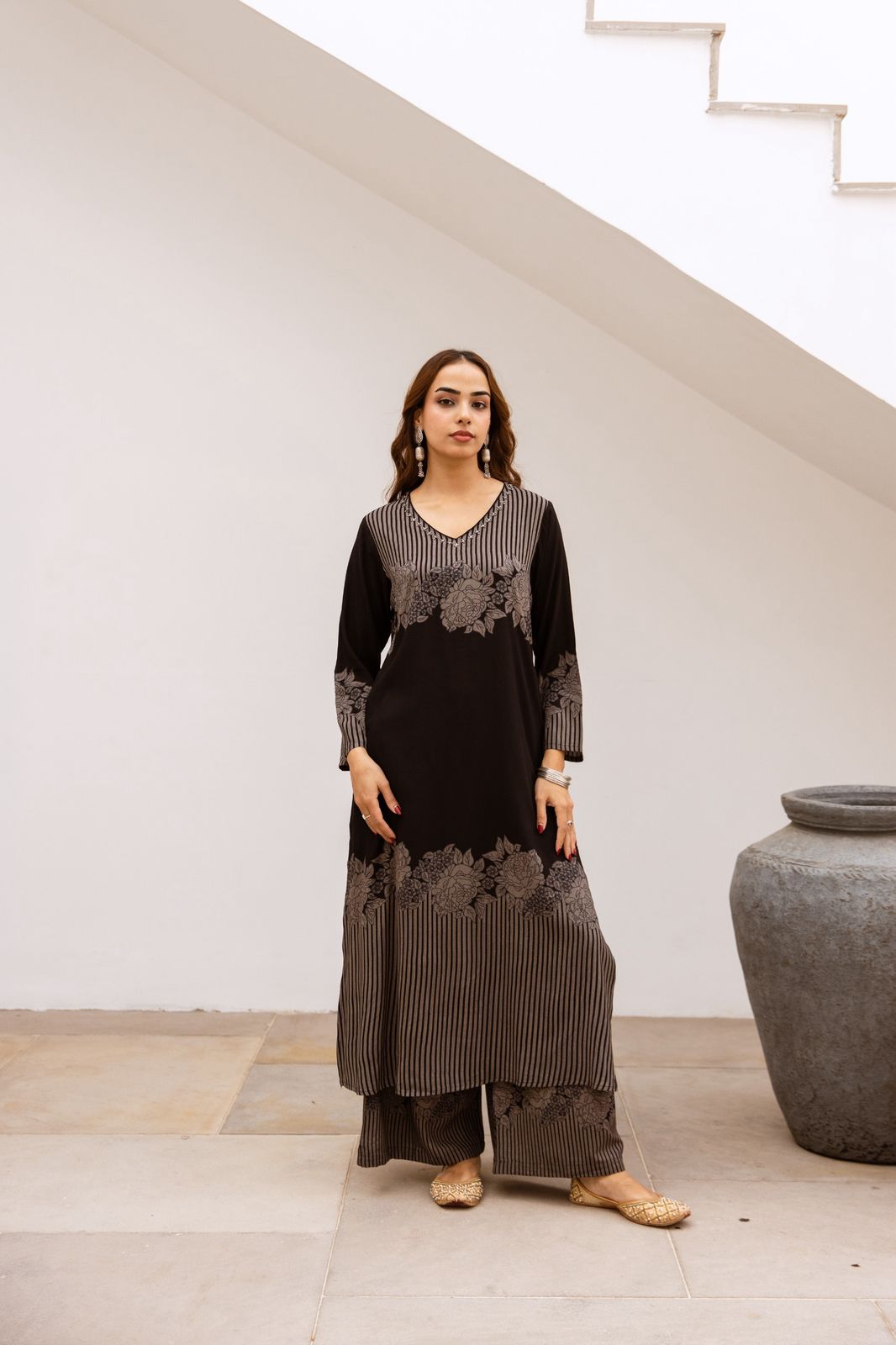 Heavy rayon palazzo set