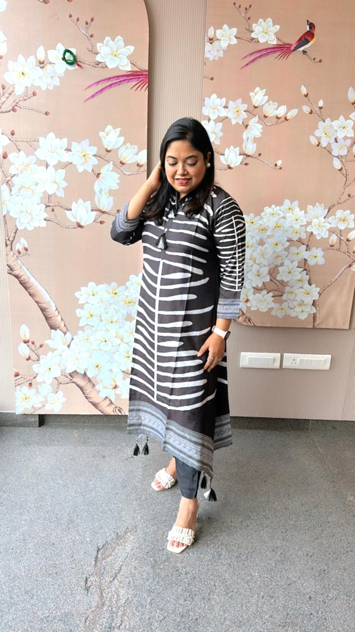 Russian crepe lining co ord set (for comfort fit advisable to ho for a sz up)