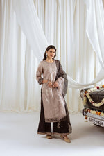 Beautiful silk sharara set